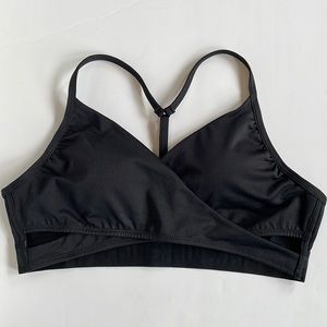 NWT VS Pink Gym to Swim Bodywrap Top